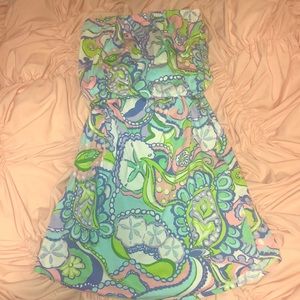 Lilly Pulitzer Strapless Dress